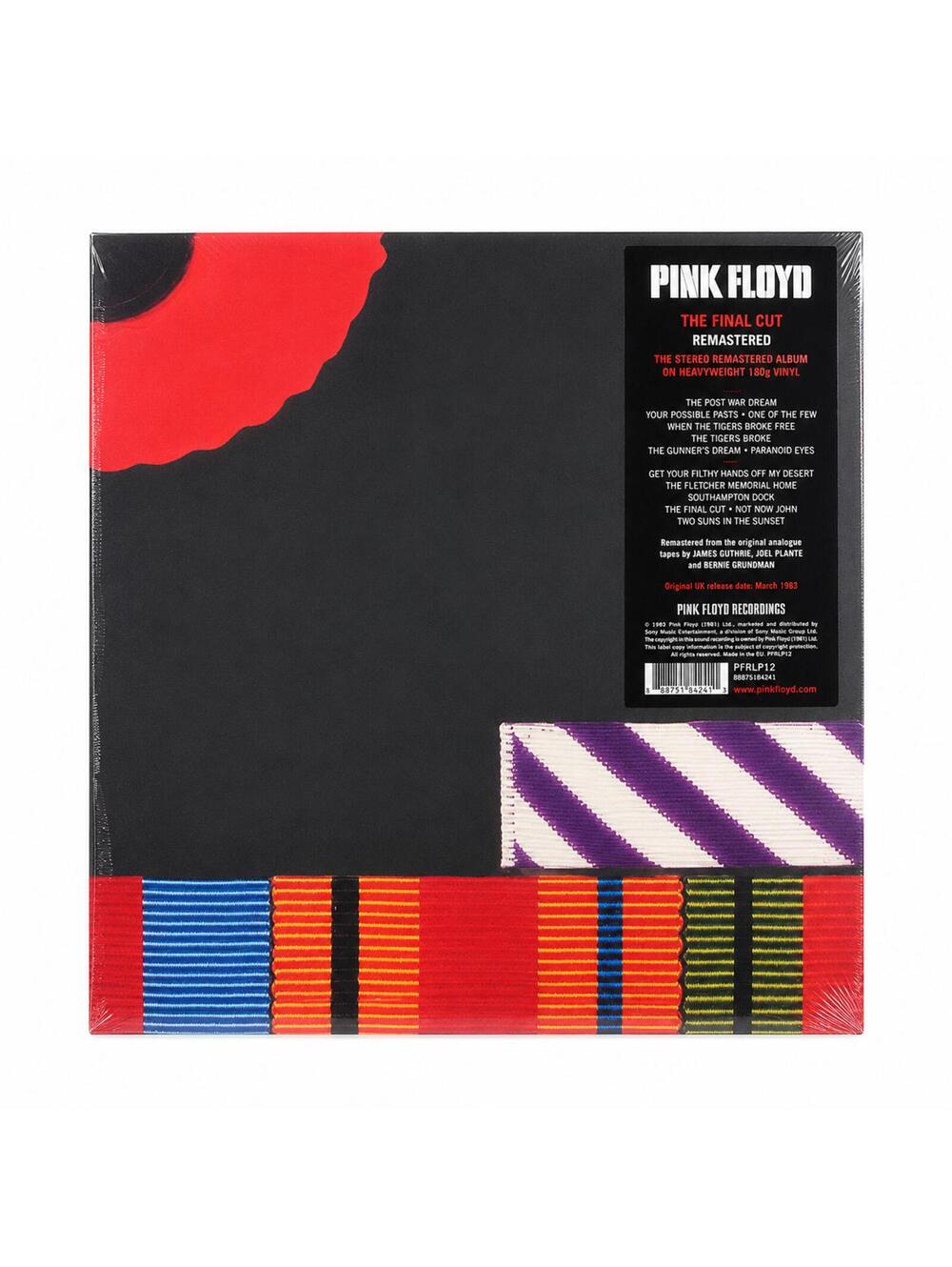Pink Floyd The Final Cut Remastered 180g Vinyl LP Sealed New